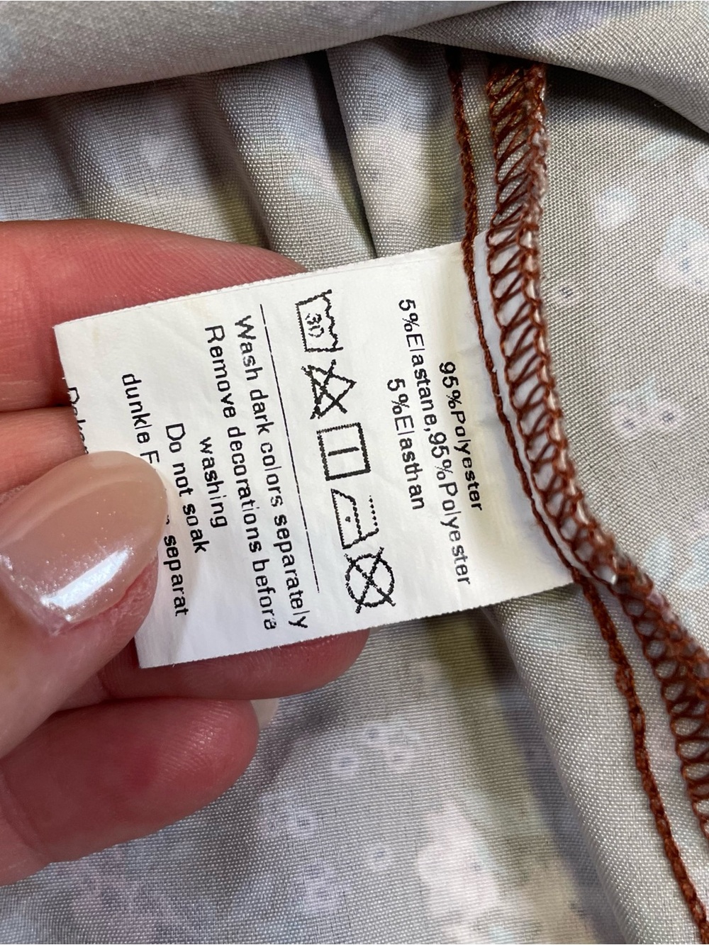 🤎 Cottagecore Floral Smocked Midi Dress XL Boho - Picture 11 of 11